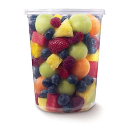 Burenda Blenders FABPK32TC Polypropylene Clear Deli Containers - 32 oz. BU3493015